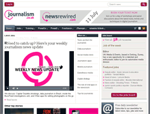 Tablet Screenshot of journalism.co.uk