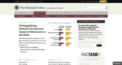 Desktop Screenshot of journalism.org
