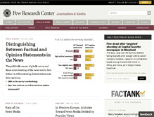 Tablet Screenshot of journalism.org